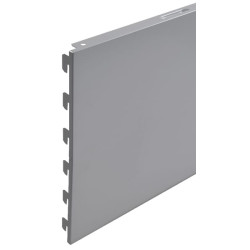 Plokštė be skylės 30x66,5 balta/aliuminio 57231063X