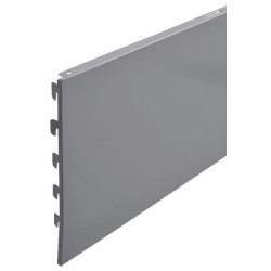 Plokštė be skylės 30x100 balta/aliuminio 57231103X