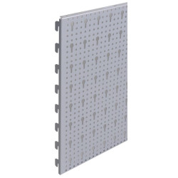 Rakto skylutės formos apdailos plokštė 40x66,5 balta/aliuminio 57233064X