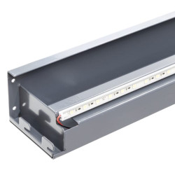 LED viršutinė juosta 2 m, pilka, 58505012K