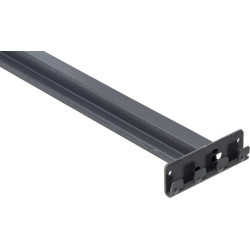 Priekinė sija 200 cm, skalūno pilkumo, 58504040K