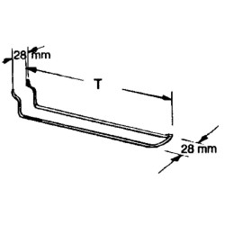 Kabliukas lizdinėms plokštelėms 12 cm, Ø 3,4 53103112