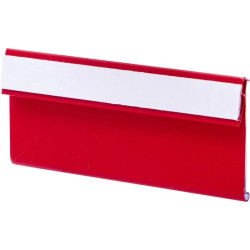 Kainų bėgelis 12 mm 100 x 39 raudonas 51600004