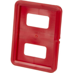 Kainų ekranas „Click“ A7 raudonas 5300496