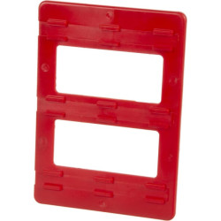 Kainų ekranas „Click“ A6 raudonas 5300486