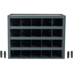 Centrinis modulis 4 eilių su 5 skyriais, uždaros pertvaros 291705637