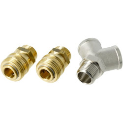 Greito atjungimo jungtis Euro 2 padėčių 1/2" (1) KRYA2126KAP01B