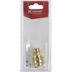 Greito atjungimo jungtis, išorinis sriegis Euro 3/8" (1) KR26KAAW17P01B