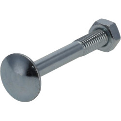 Varžtas ir veržlė su užsegimu M5 x 40 mm, 4,6 (10) KR603540P10B