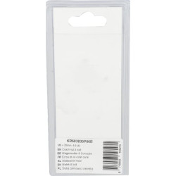 Varžtas ir veržlė su užsegimu M8 x 30 mm, 4,6 (6) KR603830P06B