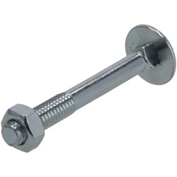 Varžtas ir veržlė su užsegimu M6 x 50 mm, 4,6 (10) KR603650P10B