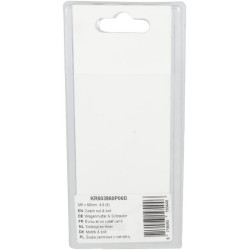 Varžtas ir veržlė su užsegimu M8 x 60 mm, 4,6 (6) KR603860P06B