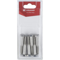 Nerūdijančio plieno varžtas M8 x 50 mm, A2 (6) KR931850RVSP06B