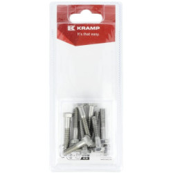 Nerūdijančio plieno varžtas M6 x 30 mm, A2 (10) KR931630RVSP10B