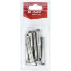 Varžtas nerūdijančio plieno M10 x 60 mm, A2 (6) KR9311060RVSP06B