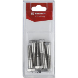 Varžtas nerūdijančio plieno M10 x 50 mm, A2 (6) KR9311050RVSP06B