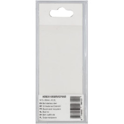 Varžtas nerūdijančio plieno M10 x 50 mm, A2 (6) KR9311050RVSP06B