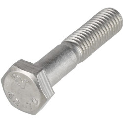 Varžtas nerūdijančio plieno M10 x 50 mm, A2 (6) KR9311050RVSP06B