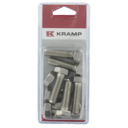 Veržlės ir varžtai iš nerūdijančio plieno M12 x 40 mm (6) KR933124012RVSP06B