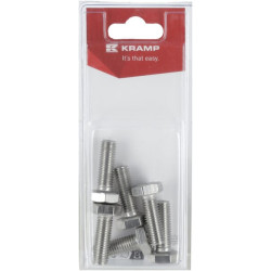 Varžtas nerūdijančio plieno M10 x 30 mm, A2 (6) KR9331030RVSP06B