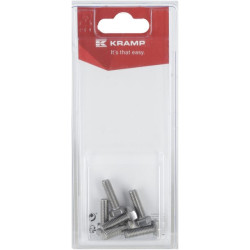 Nerūdijančio plieno varžtas M6 x 20 mm, A2 (6) KR933620RVSP06B