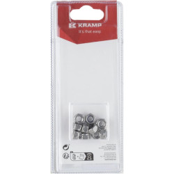 Savisriegė veržlė iš nerūdijančio plieno M6 x 1,0 (10) KR9856RVSP10B