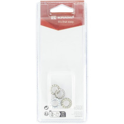 Dantyta fiksavimo poveržlė M8x15 x 0,8 mm (10) KR6798A8P10B