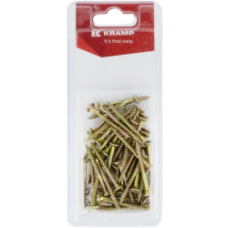 Medienos drožlių plokštės varžtas 4 x 40 mm (50 vnt.) KRSPT440P50B