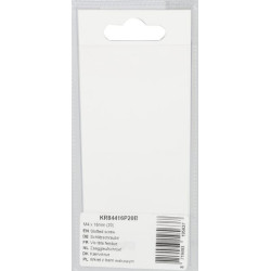 Varžtas su išpjova M4 x 16 mm (20) KR84416P20B