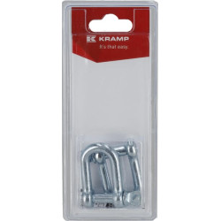 D formos apkaba Ø8 mm x 32 mm, 5/16" (2) KRDS08P02B