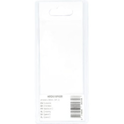 D formos apkaba Ø10 mm x 40 mm, 3/8" (2) KRDS10P02B