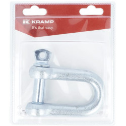 D formos apkaba Ø16 mm x 64 mm, 5/8" (1) KRDS16P01B