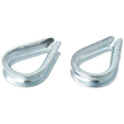 Vielinio lyno antgalis Ø4mm - 16x11mm (2) KRWT04P02B