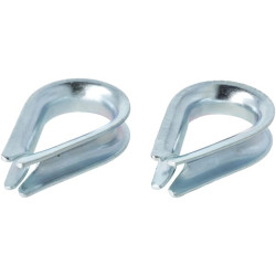 Vielinio lyno antgalis Ø12mm - 47x28mm (2) KRWT12P02B