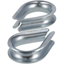 Vielinio lyno antgalis Ø10mm - 42x31mm (2) KRWT10P02B