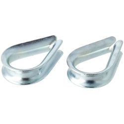 Vielinio lyno antgalis Ø8 mm - 33x24 mm (2) KRWT08P02B