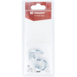 S formos kabliukas 5 x 49,5 mm (2) KRSH05P02B