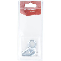 Vielinio lyno antgalis Ø6 mm - 25 x 18 mm (2) KRWT06P02B