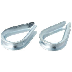 Vielinio lyno antgalis Ø6 mm - 25 x 18 mm (2) KRWT06P02B