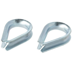 Vielinio lyno antgalis Ø6 mm - 25 x 18 mm (2) KRWT06P02B