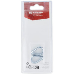 Vielinio lyno antgalis Ø5mm - 21x16mm (2) KRWT05P02B