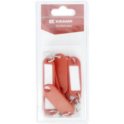 Raktų pakabukas raudonas (10) KRHG1000ROP10B