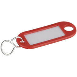 Raktų pakabukas raudonas (10) KRHG1000ROP10B