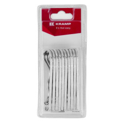 R formos spaustukas, viengubas, 4 mm (10 vnt.) KRCL4EKRP10B