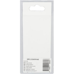 Dvigubas R formos spaustukas 5 mm (4) KRCL5DKRP04B