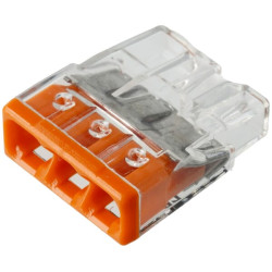 Kabelių jungiklis Wago 3 įvadų (10) KRWAG273243P10B