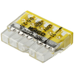 Kabelių jungiklis Wago 5 įvadų (10) KRWAG273245P10B