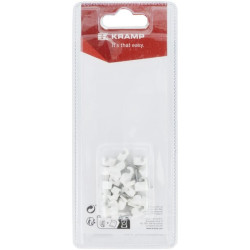 Kabelio laikiklis 2,75–4 mm (25 vnt.) KREM366524P25B