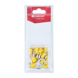 Užspaudžiamų antgalių rinkinys, geltonas (20) KRELEC02P20B