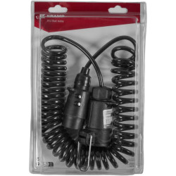 Spiralinis prailginimo kabelis, 7 kontaktų, 5 m, V/M (1) KR484063P01B